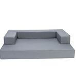 Pet Comfort Gri 90x65x8 cm Gloria Sofa Ortopedik Su Geçirmez Köpek Yatağı