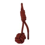 Pet Comfort İpli %100 Pamuk Bordo 15 cm Kedi Oyuncağı