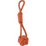 Pet Comfort Ipli Kedi Oyuncağı, 100% Pamuk, Turuncu 15CM Sptgl