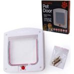 Pet Door 22x20x3 cm 4 Yollu Kedi Kapısı
