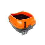 Pet Garden Kürekli 49.5x40x22 Açık Kedi Tuvaleti Kabı