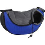 Pet Home Taşınabilir Köpek Kedi Pet Sling Taşıyıcı Çanta Örgü Seyahat Çantası, Açılmamış Boyutu: 45 x 13 x 28 cm - Mavi (Yurt Dışından) - Standart