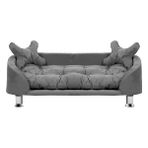 Pet Kybele Büyük Irk Köpek Yatağı 120X80 cm - Antrasit - 120 x 80 cm