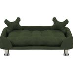 Pet Kybele Kybele Büyük Irk Köpek Yatağı 120X80 cm - Haki Yeşil - 120 x 80 cm