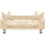 Pet Kybele Kybele Büyük Irk Köpek Yatağı 120X80 cm - Krem - 100 x 60 cm