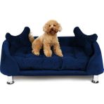 Pet Kybele Kybele Büyük Irk Köpek Yatağı 120X80 cm - Lacivert - 100 x 60 cm