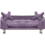 Pet Kybele Kybele Büyük Irk Köpek Yatağı 120X80 cm - Lila - 100 x 60 cm