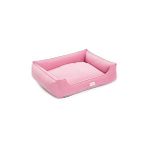 Pet Leo Pembe Köpek Yatağı L 80X105CM - 001-Renkli - 100 x 100 cm