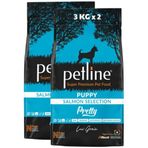Pet Line Mini Puppy Tüm Irk Somonlu Düşük Tahıllı 6 kg Kuru Köpek Maması