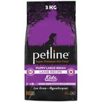 Pet Line Puppy Kids Kuzu Etli Düşük Tahıllı 3 kg Kuru Köpek Maması
