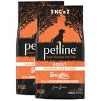 Pet Line Sensitive Skin & Coat Tahılsız Somon Balıklı Yetişkin 2x3 kg Kuru Köpek Maması