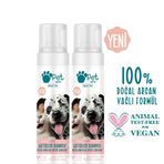 Pet Love Durulanmayan Çilek Kokulu Köpük 2x225 ml Kedi Şampuanı