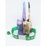 Pet Love Kedi Künyesi, Köpek Künyesi, Isimli Kedi Tasması, Isimli Köpek Tasması - Min. 19 cm - Max. 32 cm - Yeşil