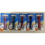 Pet Pretty Desenli Çıngıraklı Lastikli Kedi Boyun Tasması