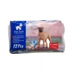 Pet Soft Köpek Alt Bağlama Bezi X-Large