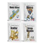 peta kitap Stem Bilim Ansiklopedisi Seti (4 Kitap) Deniz Bilimi - Dünya - İcatlar - İnsan Vücudu