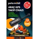 Peta Mobil PT-190 Data Hatlı Gps Takip Cihazı – 12 Ay Server Dahil