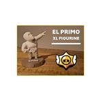 petadora El Primo | Brawl Stars Heykelcik Kendin Boya Figür
