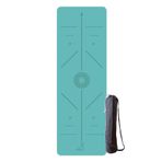Petarya Focus Series 4.1 mm Göl Mavisi Doğal Kauçuk Kaydırmaz Yoga Matı