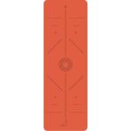 Petarya Focus Series 4.1 mm Mercan Turuncu Doğal Kauçuk Kaydırmaz Yoga Matı