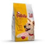 Petbite Yavru Köpekler İçin Tavuk Etli 1 kg Kuru Köpek Maması