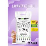 Petefor 20 LT Lavantalı Kedi Kumu X2 Adet