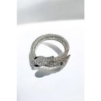 Petek Aksesuar METALİZE CHOKER TAŞLI YILAN DOLAMALI BİLEKLİK