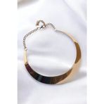 Petek Aksesuar METALİZE CHOKER TASMA KOLYE