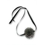 Petek Aksesuar PARLAK TAŞLI ÇİÇEK CHOKER KOLYE