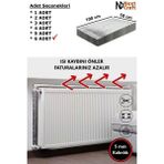 Petek Arkası Isı Yalıtım Levhası 100X50 cm 5 mm Kalınlık Kalorifer Radyatör Arkası Folyo Izolasyon Malzemesi - 6 Adet