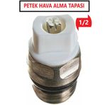 Petek Kalorifer Hava Alma Tapası Purjör Radyatör Purjör Havalandırma Musluk Tapa