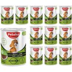 Peteko Yavru Köpek Kuzulu ve Jöleli Konserve Mama 400 Gr x 12 adet