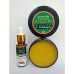 Petekoğlu El Yapımı 50ML Propolis Zeytinyağı Balmumu Krem ve %10 Propolis Zeytinyağı Bazlı Damla 20ML
