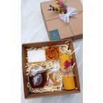 Petekoğlu Özel Tasarım Ham Bal (285Gr) Balmumu Mum, Ballı Sabun Ay tealight Ballı Sabun Beeswax Candle