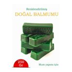 Petekoğlu Yeşil Balmumu Külçe – 250 gr | Balmumundan Mum Yapımı , Mühür ve El Sanatları İçin
