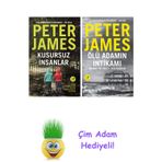 Peter James 2 Kitap Seti + Çim Adam Hediye