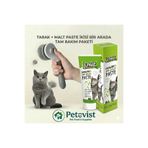 Petevist Kendi Kendini Temizleyen Kedi Tarağı & Jungle Malt Paste 2'li Bakım Seti