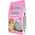 Petfan Bebek Pudralı İnce Taneli Kedi Kumu 5 Lt