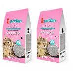Petfan Bebek Pudralı İnce Taneli Kedi Kumu 5 Ltx2 Adet