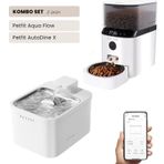 Petfit Aqua Flow WiFi Akıllı Otomatik Kedi Köpek Su Pınarı+Petfit AutoDine X 5L WiFi Akıllı Otomatik Mama Kabı