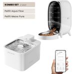 Petfit Aqua Flow WiFi Akıllı Otomatik Kedi Köpek Su Pınarı+Petfit Meow Pure 3L WiFi Akıllı Otomatik Mama Kabı