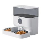 Petfit CatMax Pro Plus 5L Wi-Fi Kameralı Çift Kase Akıllı Otomatik Kedi Köpek Mama Kabı Besleme Ünitesi (Sesli Komut+Çelik Kase+APP Kontrol)