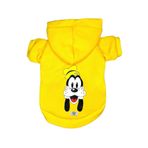 PetiliDünya Goofy Kapişonlu Polar Sweatshirt Köpek Ve Kedi Kıyafeti & Elbisesi