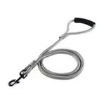 Pet'ing 120 cm 10 mm Gri Fitil Köpek Gezdirme Kayışı