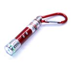Petinka Kedi Köpek Oyuncak 3 Fonksiyonlu Kırmızı Beyaz Işıklı LED Lazer Anahtarlık - 1 Adet - Çok Renkli