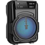 Petinka Petinka® Mini Işıklı Hoparlör Bluetooth Wireless Hoparlör Yüksek Ses Hoparlör - Siyah