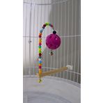 Petistera Zilli Toplu Ahşap 13 cm Kuş Tüneği