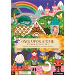 Petit Collage Çıkartma Etkinlik Kitabı, Once Upon A Time – Çocuklar için Dev Katlanır Çıkartma Kitabı, 100'den Fazla Yeniden Kullanılabilir Çıkartma İçerir - 3 Yaş ve Üzeri Etkinlik Kitabı