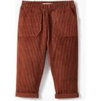 Petit Coral Kadife Pantolon - Kahverengi - 3 - 4 Yaş