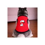petite pati Kirmizi Heart Köpek Tshirt Köpek Kıyafeti (%100 Pamuk Penye) Kucuk ve Buyuk irklar